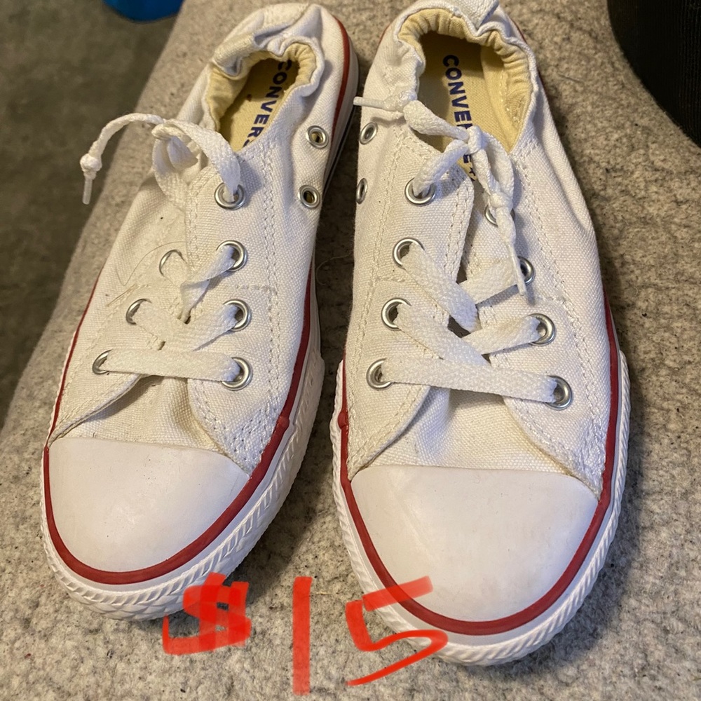 Converse slip on tennis shoes